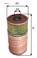 Filtru ulei ML 082 CLEAN FILTERS